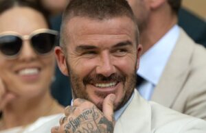David Beckham heeft dit najaar herhaaldelijk zijn door de Royal goedgekeurde laarzen gedragen