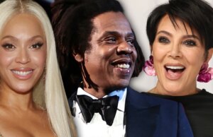 Beyoncé en Jay-Z vermeden paparazzi en woonden het verjaardagsfeestje van Kris Jenner bij