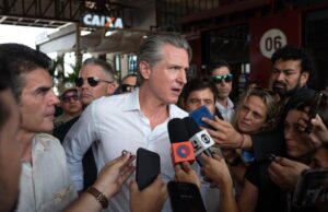 Op de Braziliaanse klimaattop positioneert Newsom Californië als vervanger voor de VS